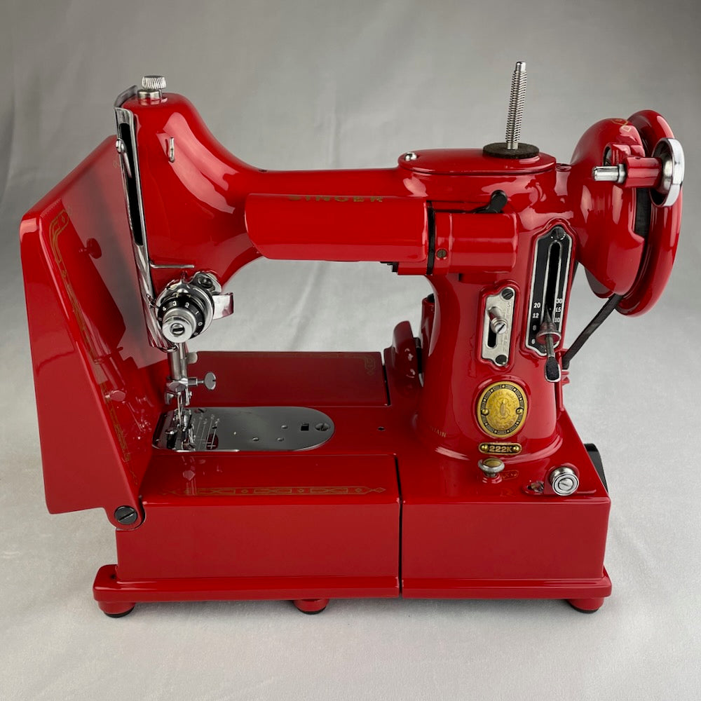 1954 Red Singer 222K / 222 Featherweight for Sale.