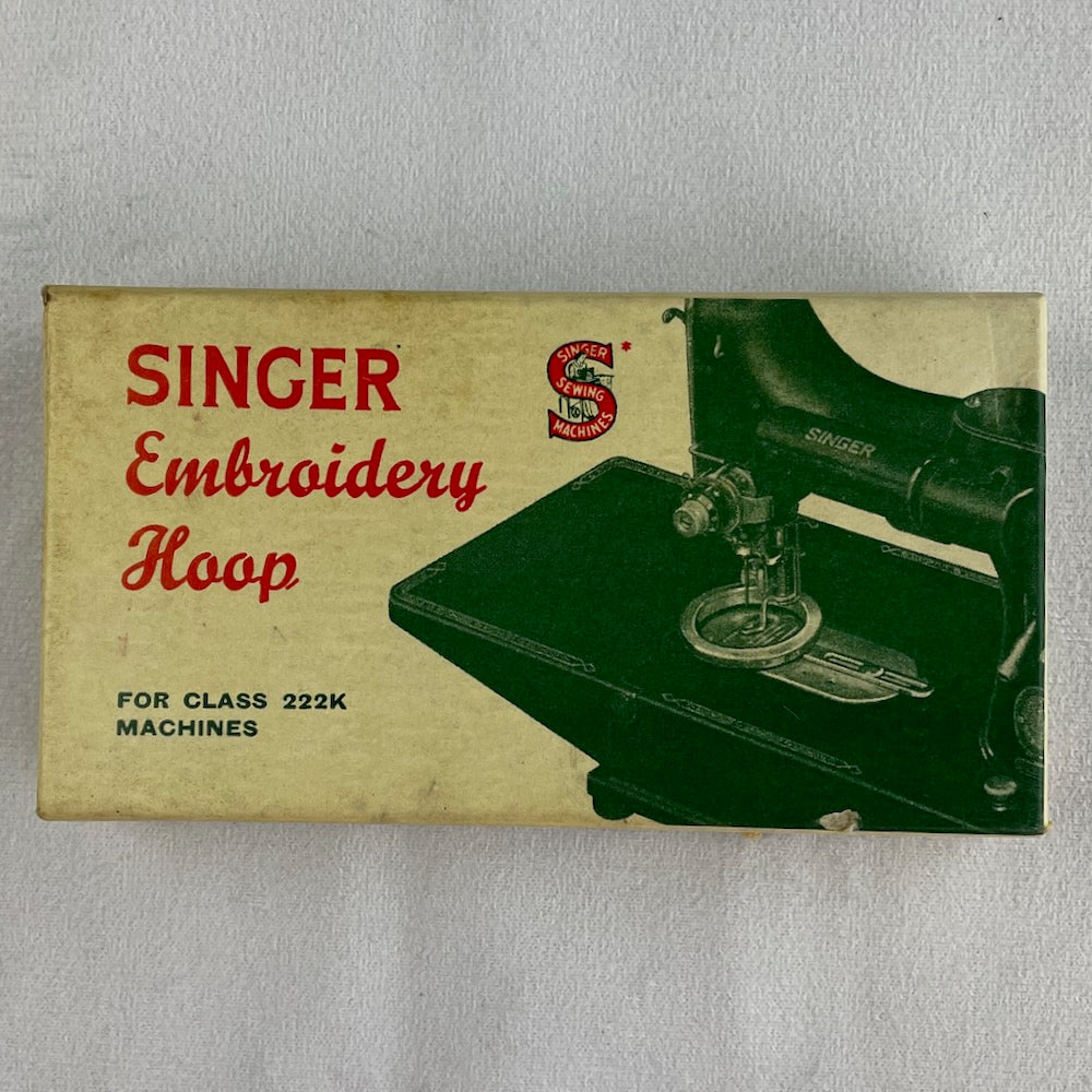 Singer 222 Embroidery Hoop