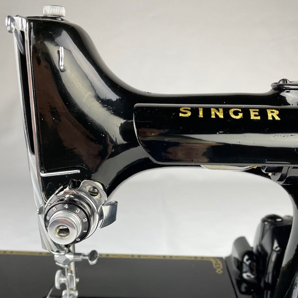 1958 Singer 222K Featherweight For Sale,  EN136440. US Voltage.