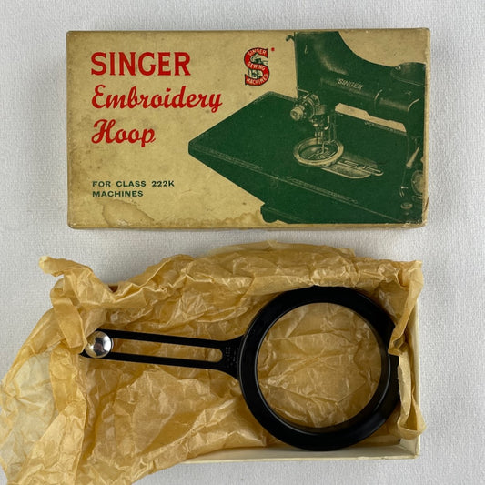 222K / 222 Singer Featherweight Original Embroidery Hoop For Sale.